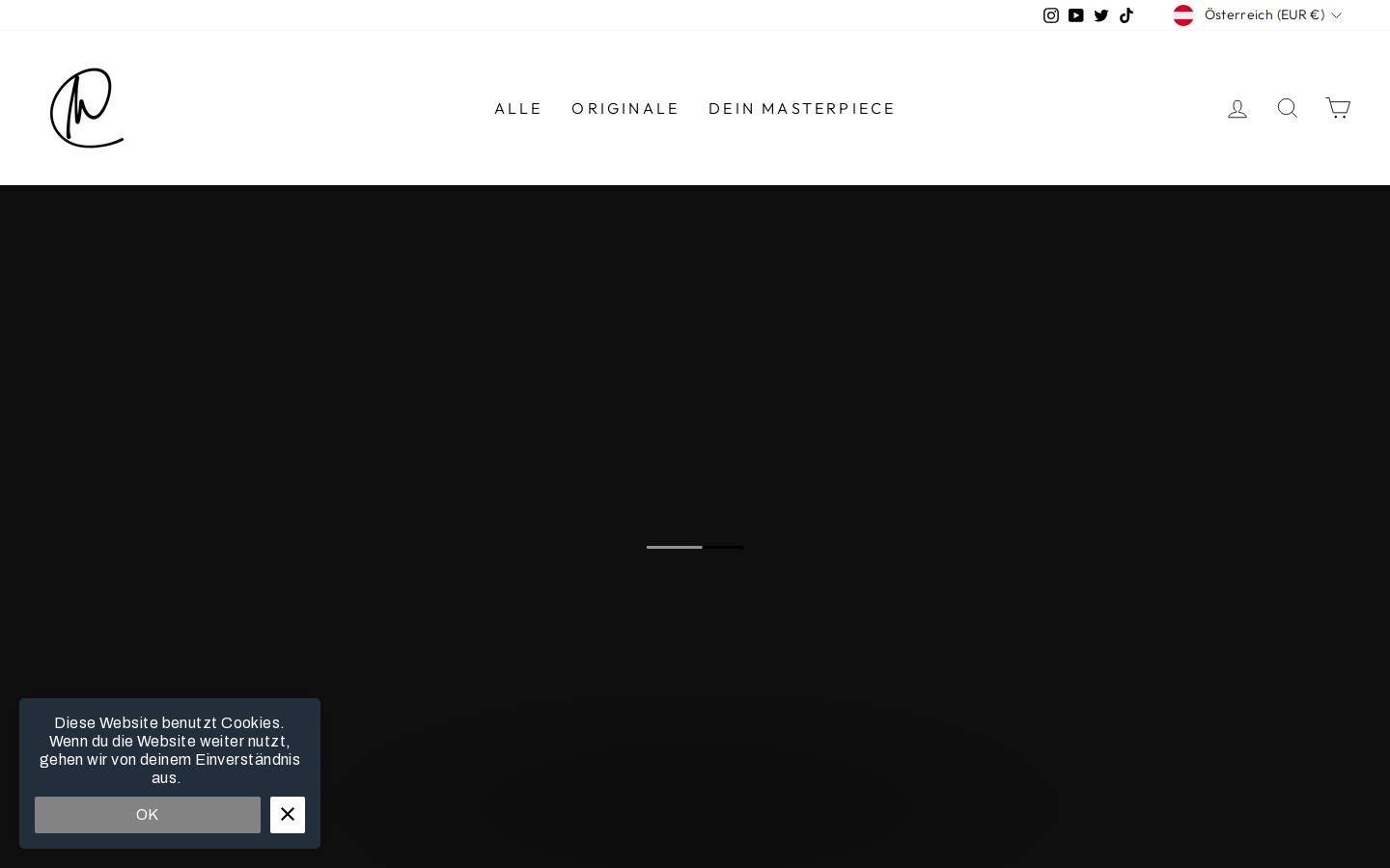 marcocanvasart.com homepage screenshot