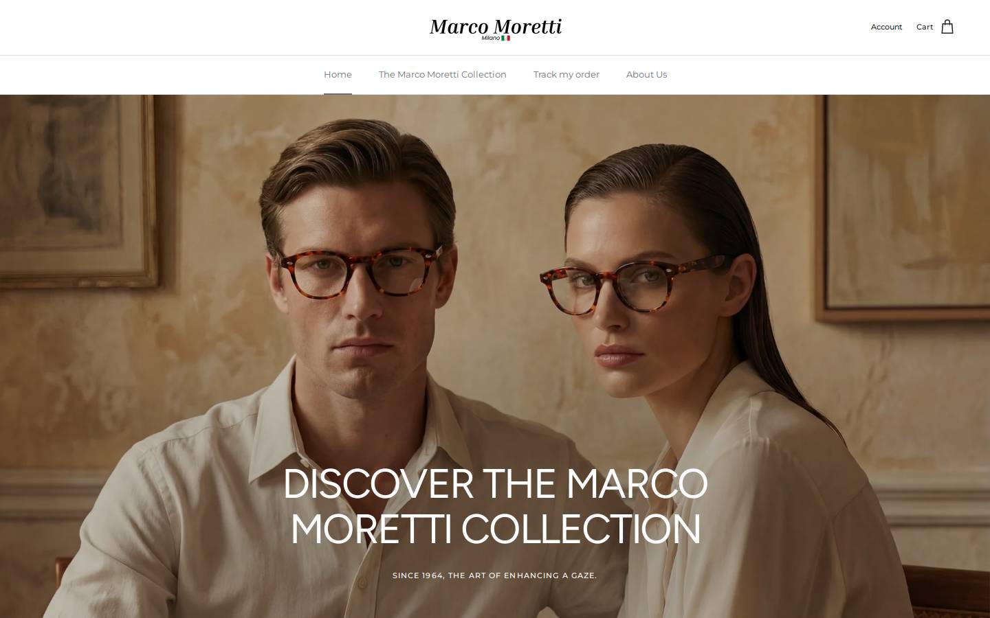 marcomoretti.com homepage screenshot