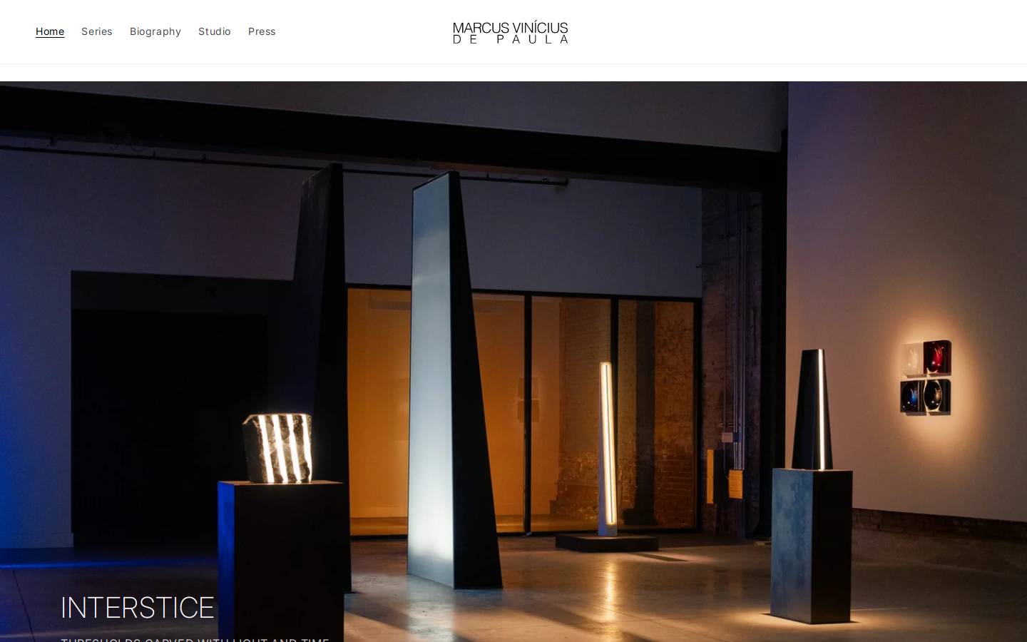 marcusvdepaula.com homepage screenshot