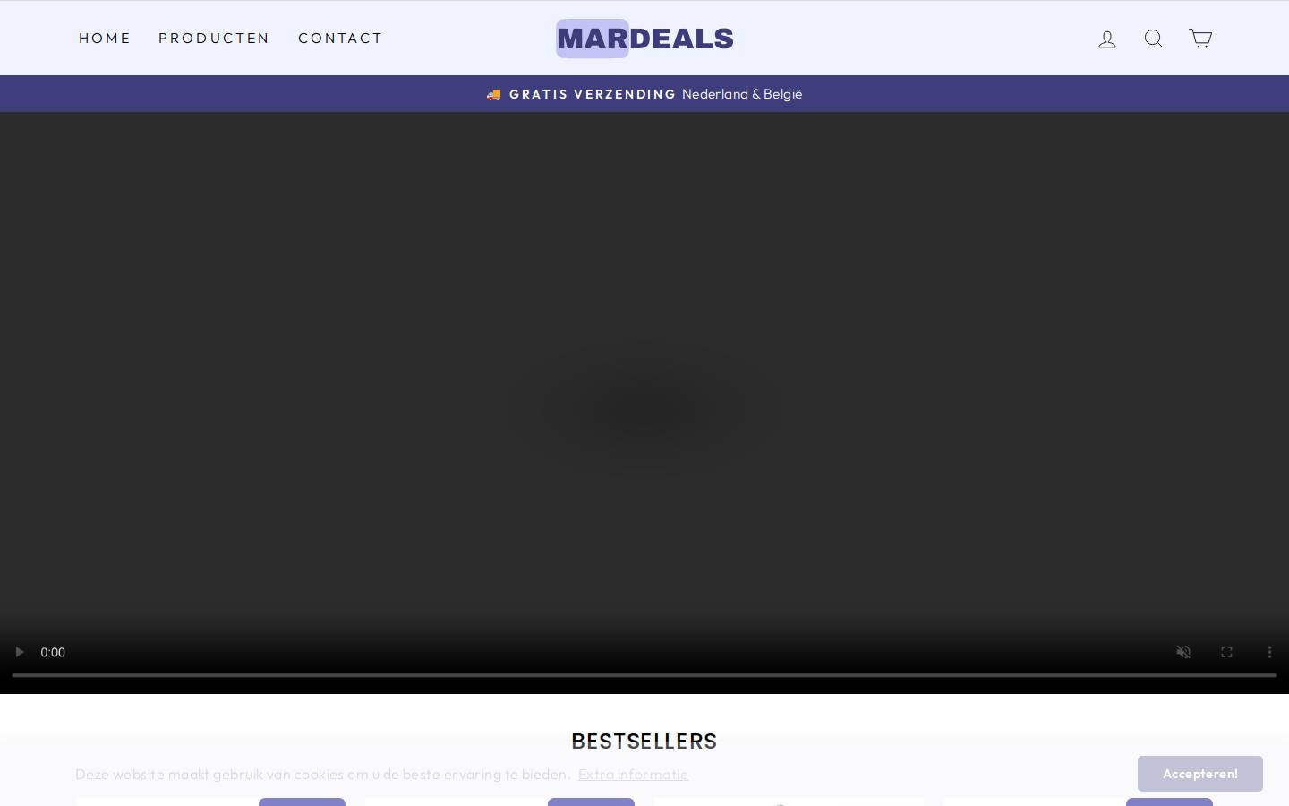 mardeals.nl homepage screenshot