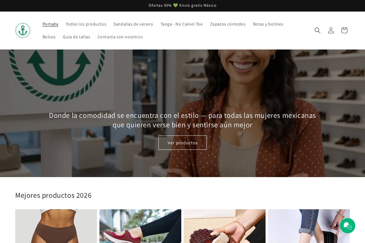 mareabajamexico.com homepage screenshot