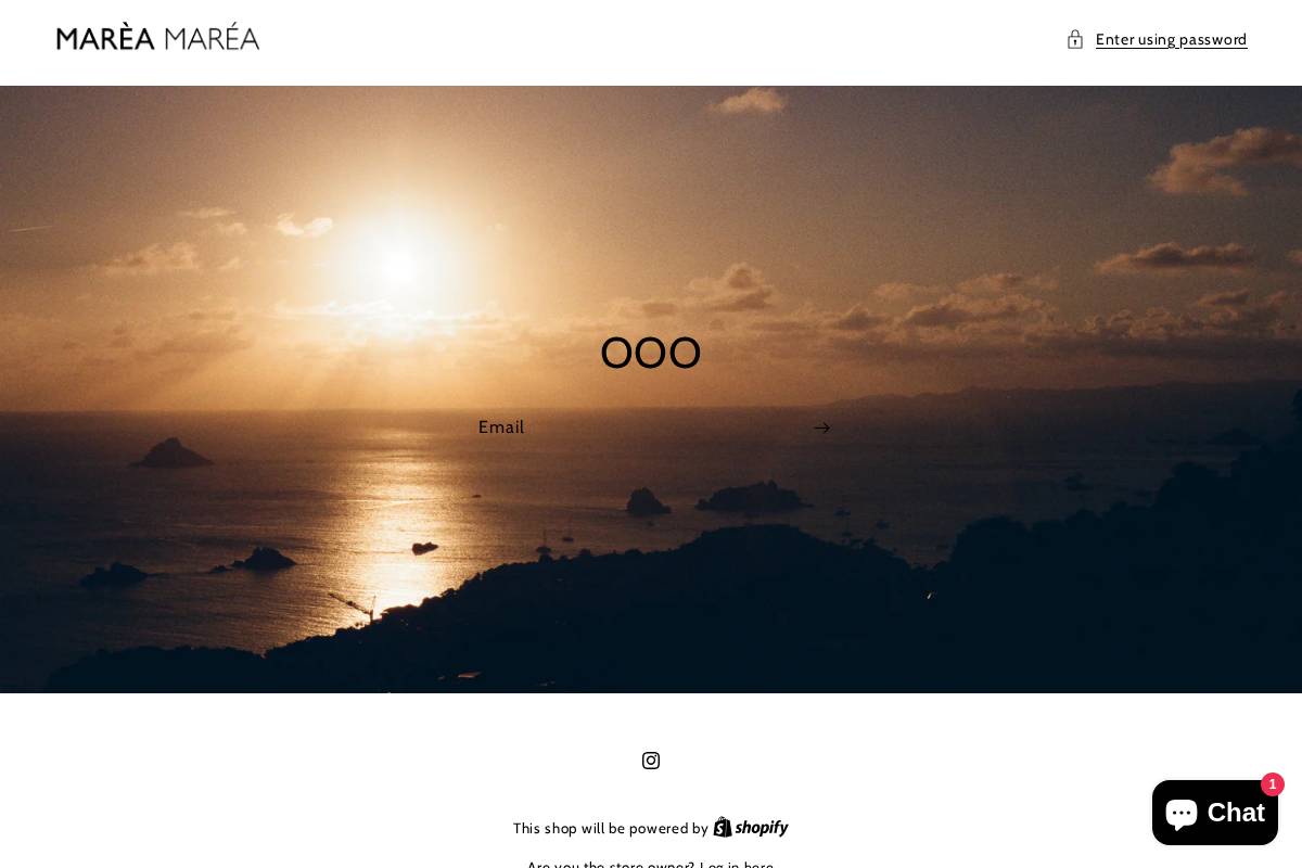 mareamarea.com homepage screenshot