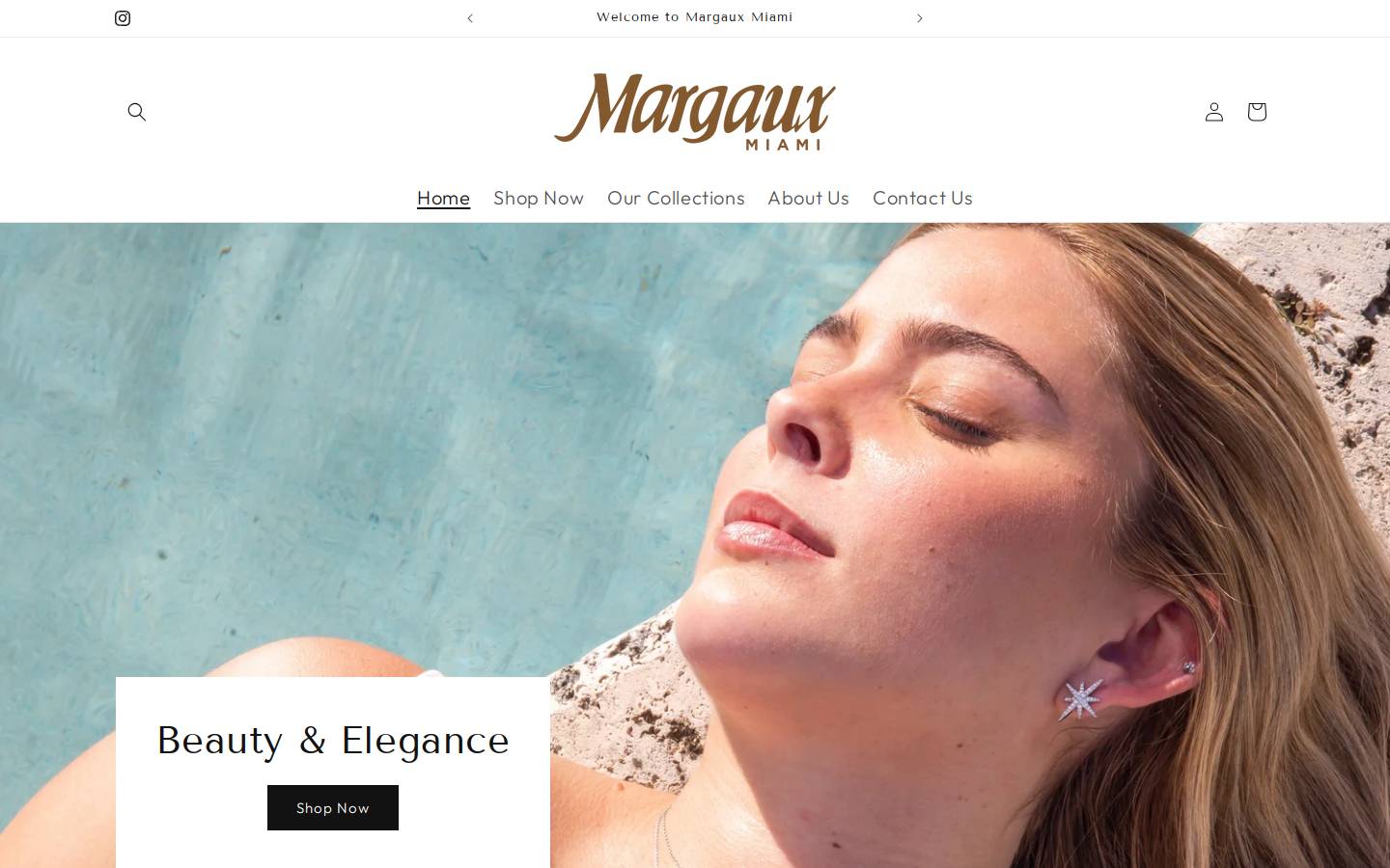 margauxmiami.com homepage screenshot