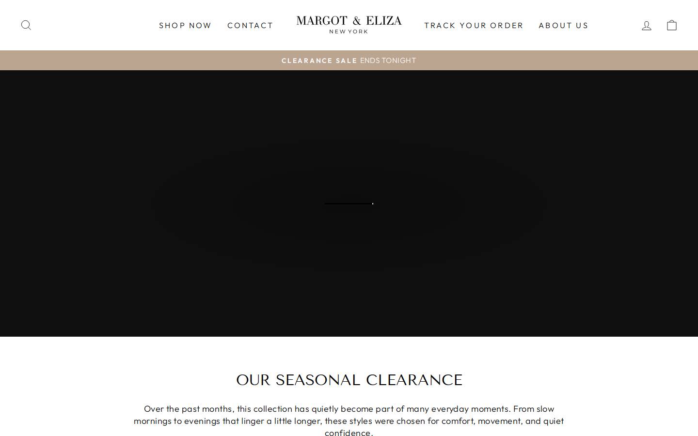 margotandeliza.com homepage screenshot