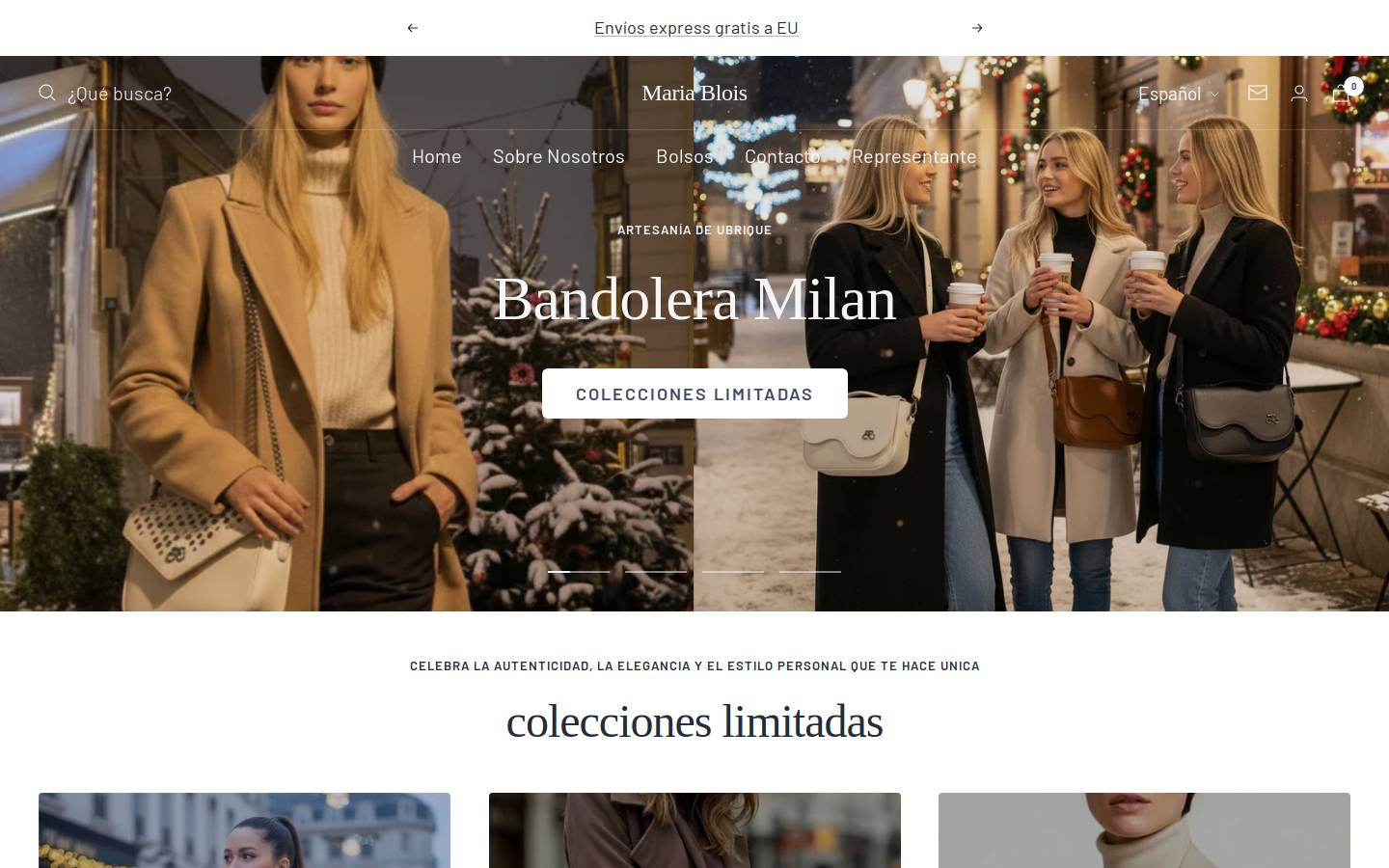 mariablois.com homepage screenshot