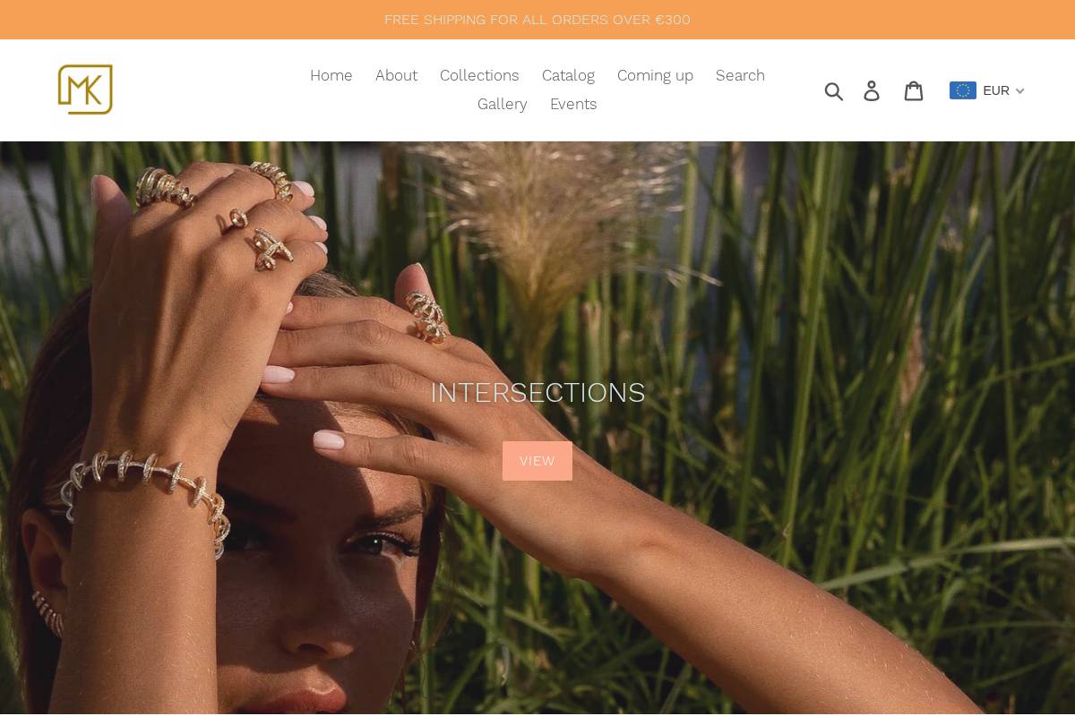 mariakotsoni.com homepage screenshot