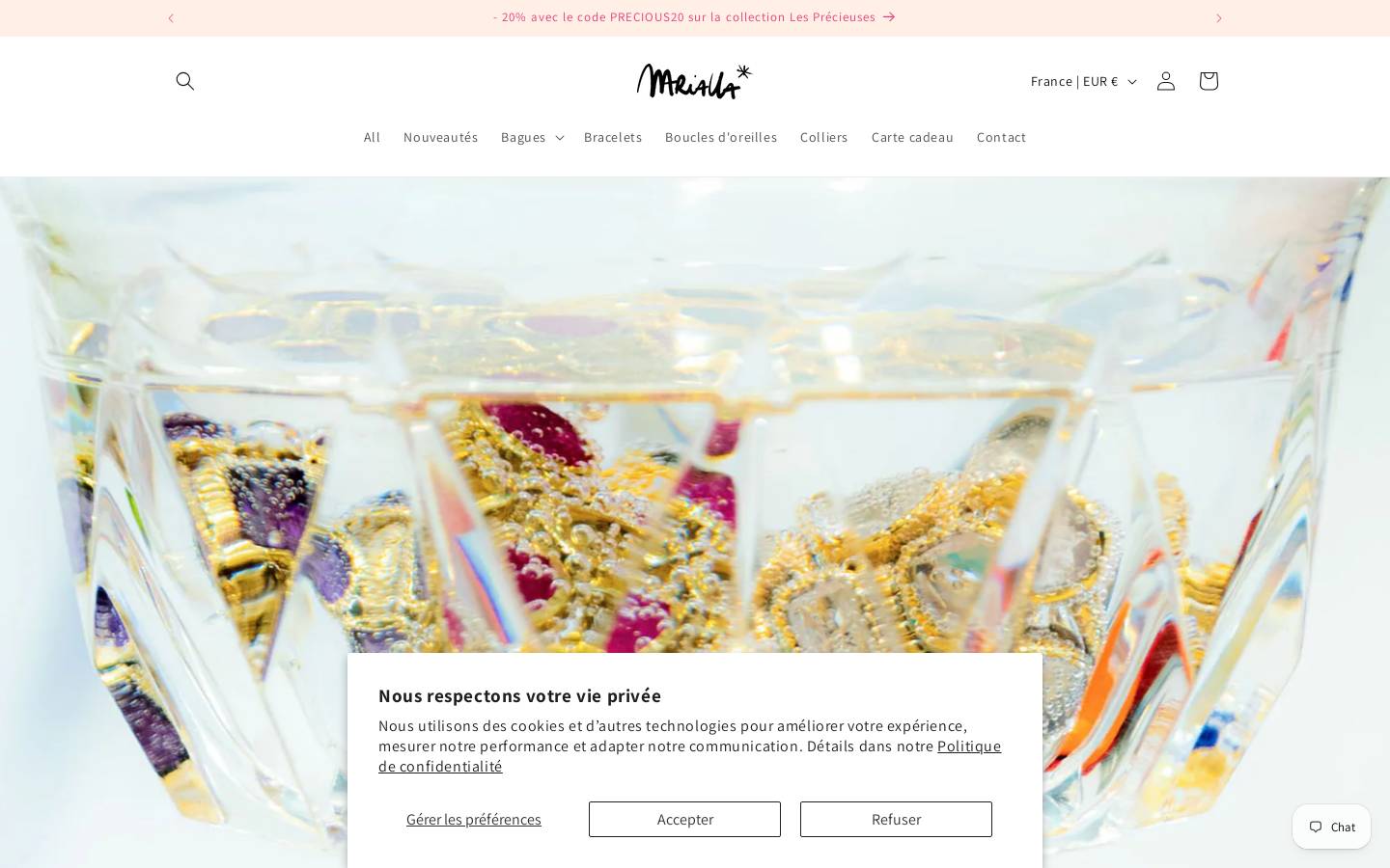 marialla.com homepage screenshot