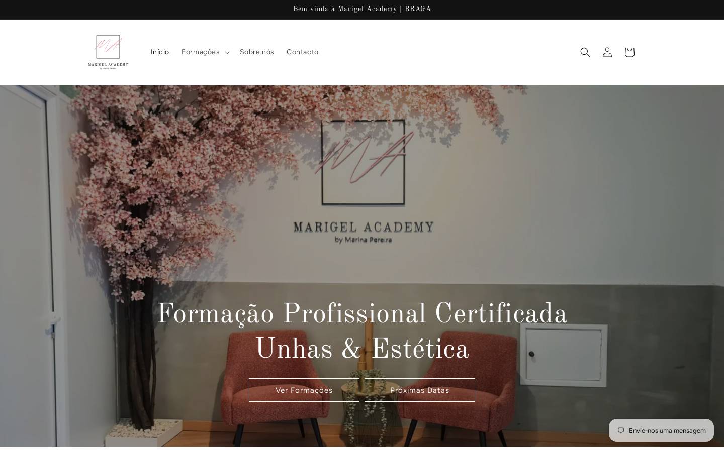 marigel.pt homepage screenshot