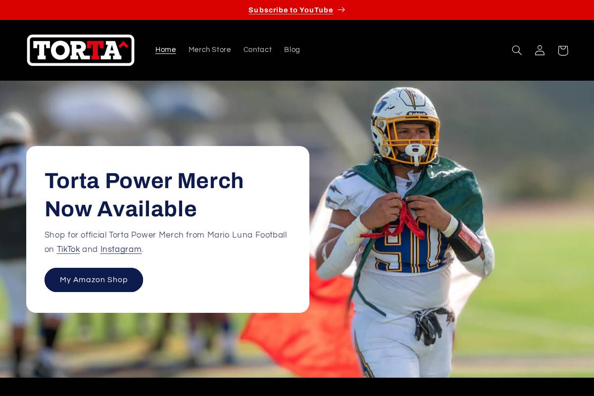 mariolunafootball.com homepage screenshot