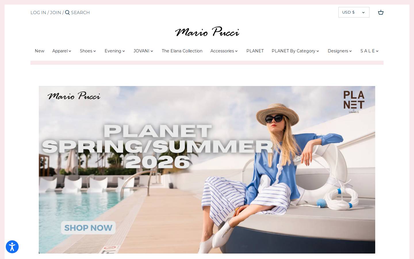 mariopucci.com homepage screenshot