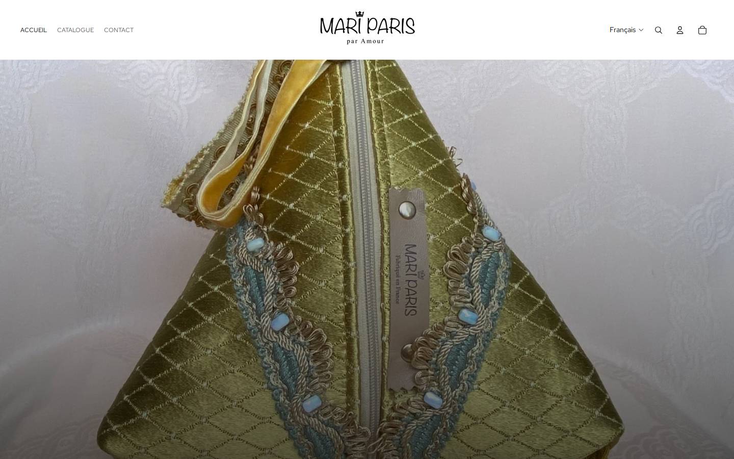 mariparis.fr homepage screenshot