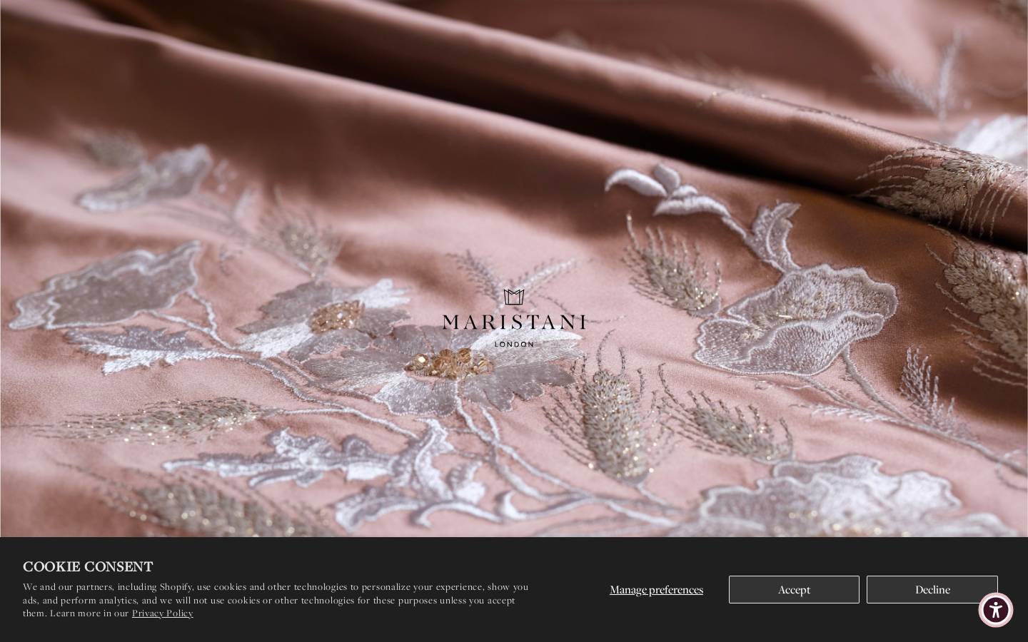 maristanilondon.com homepage screenshot