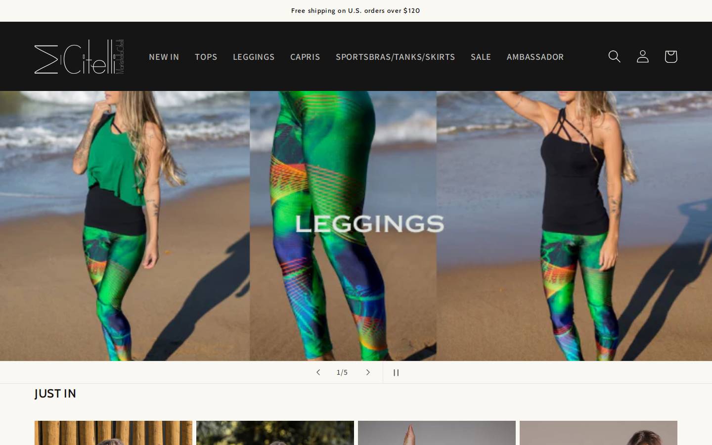 maristellacitelli.com homepage screenshot