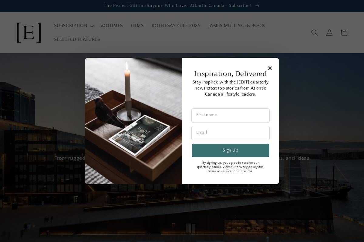 maritimeedit.com homepage screenshot