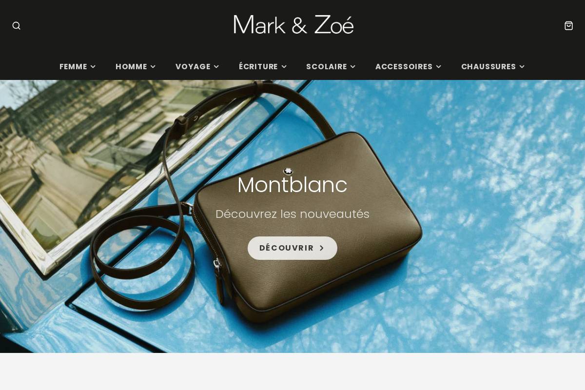 Mark Et-zoe homepage screenshot