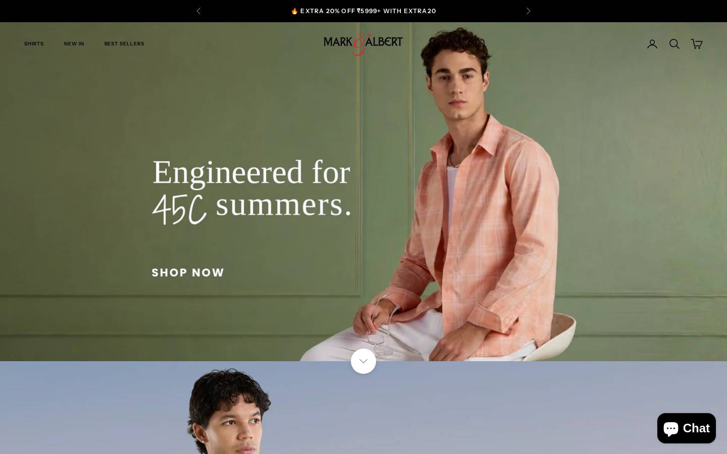 markandalbert.com homepage screenshot