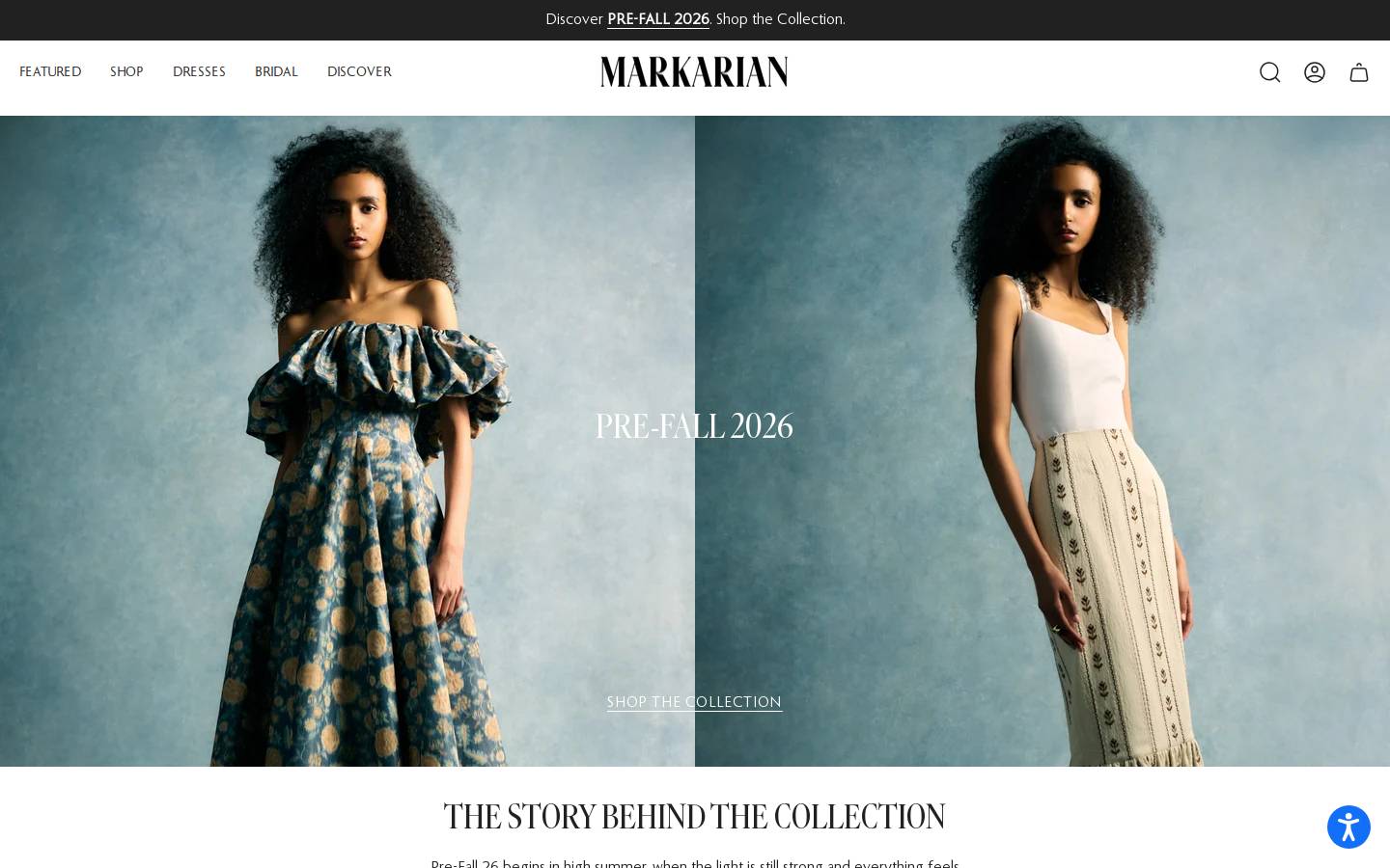 markarian-nyc.com homepage screenshot