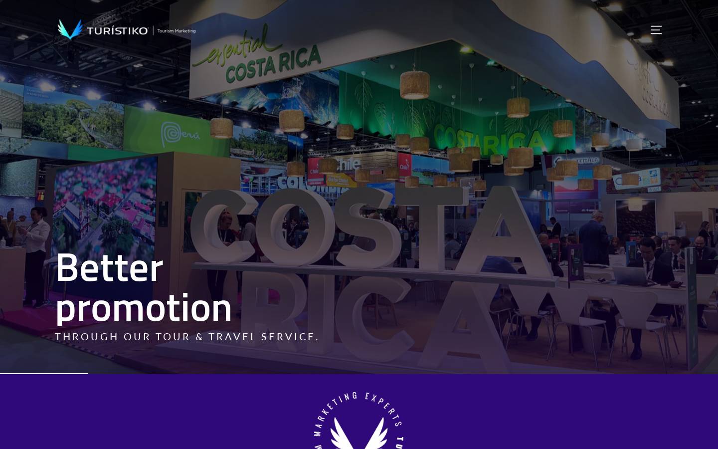 marketingturistiko.com homepage screenshot