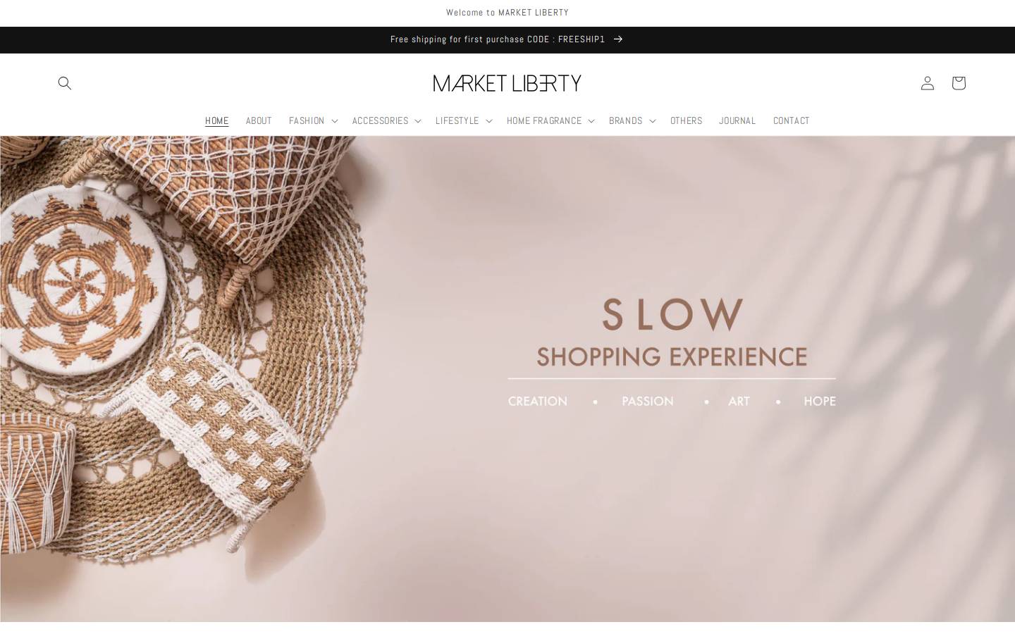 marketliberty.com homepage screenshot