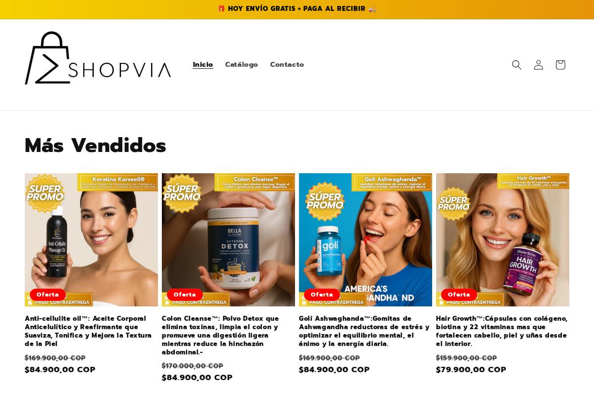 marketshopvia.com homepage screenshot