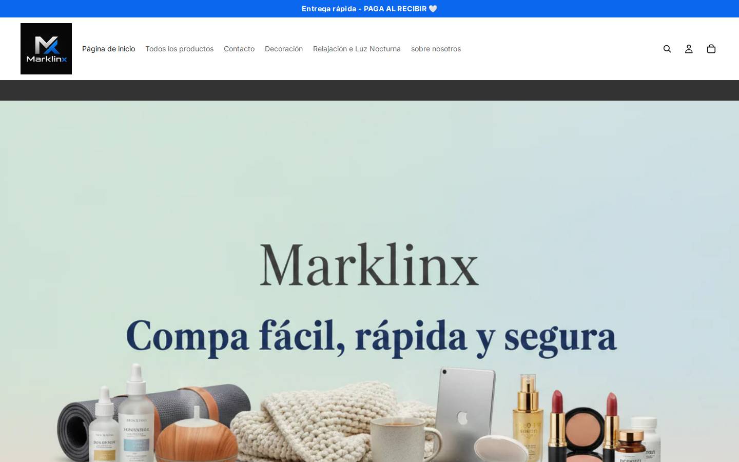 marklinx.com homepage screenshot