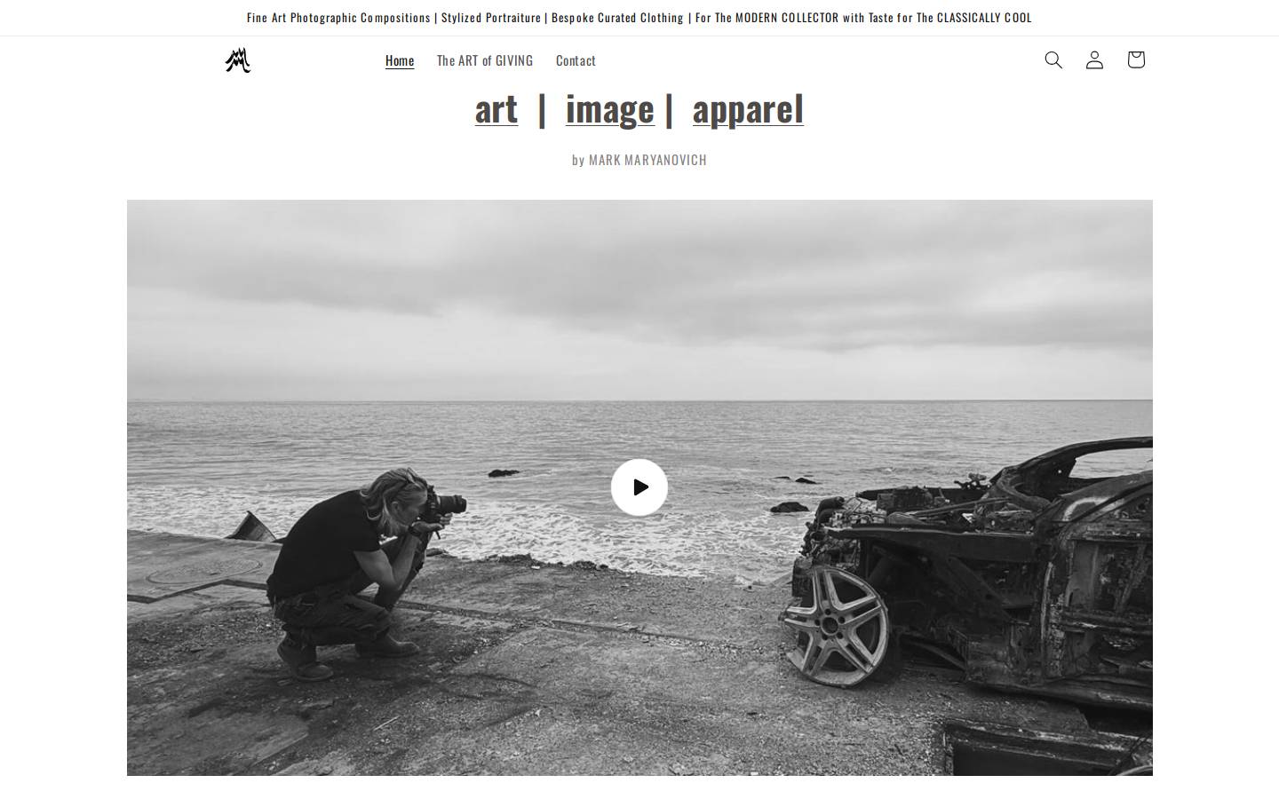 markmaryanovich.com homepage screenshot