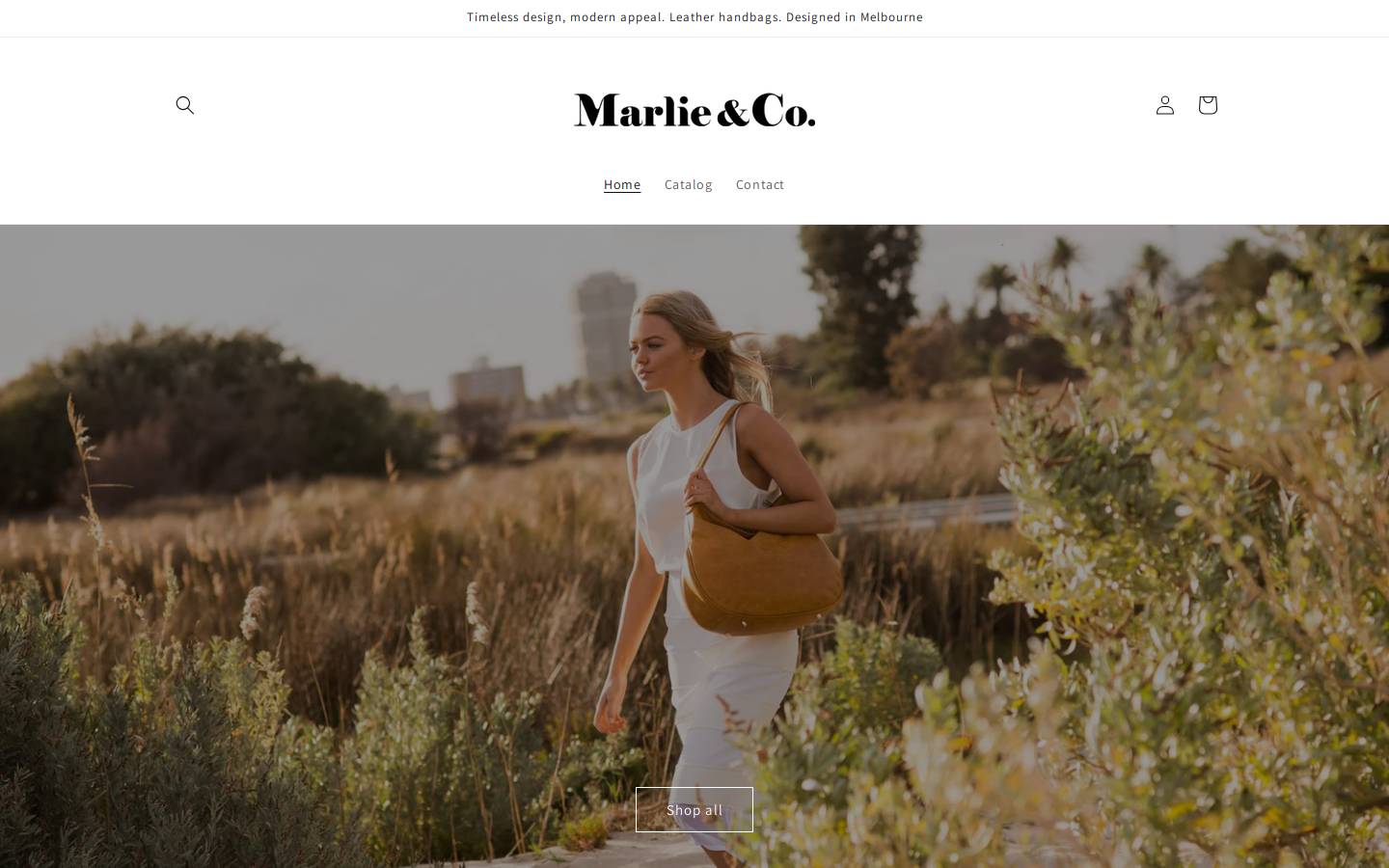 marlieandco.com.au homepage screenshot