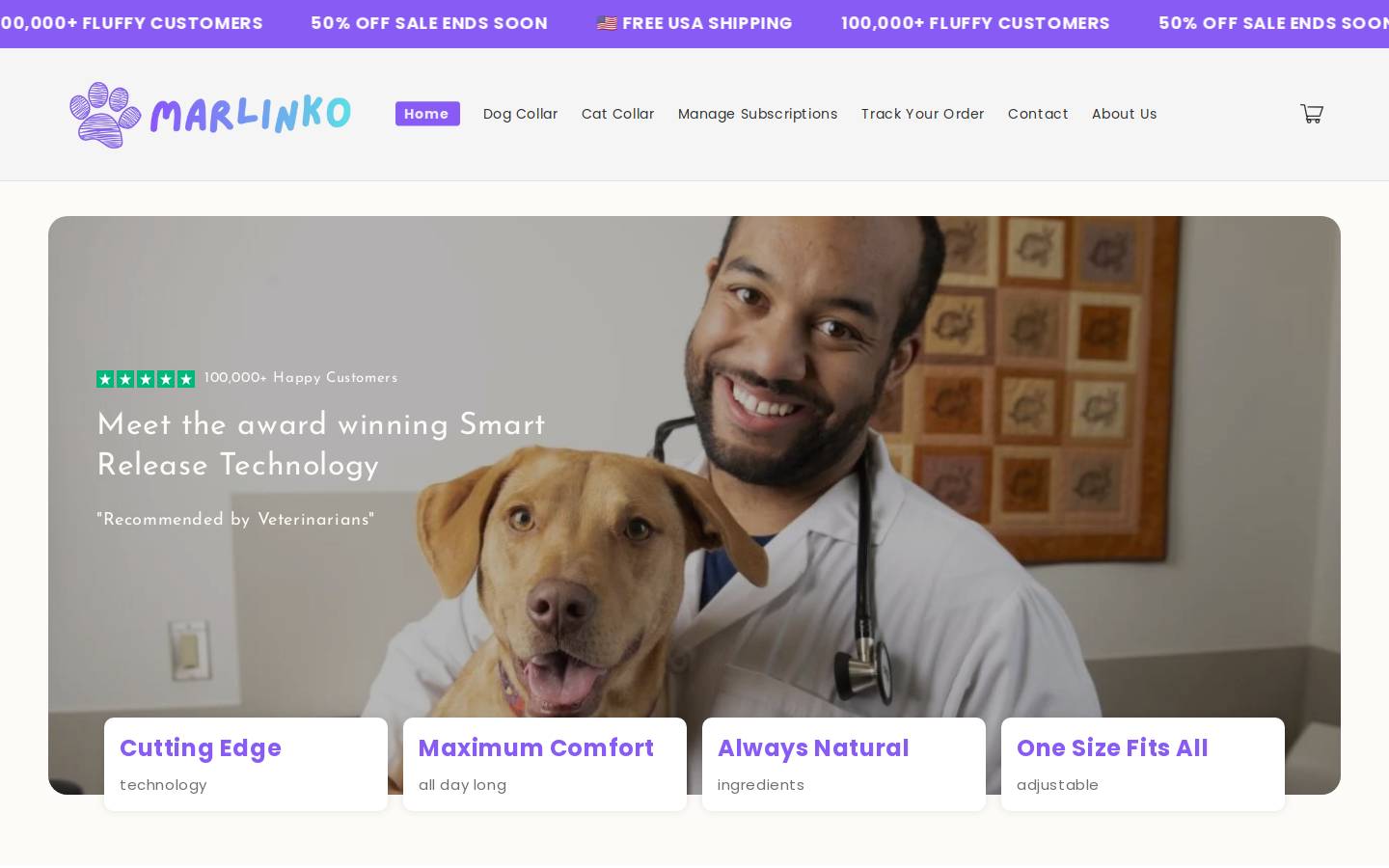 marlinko.com homepage screenshot