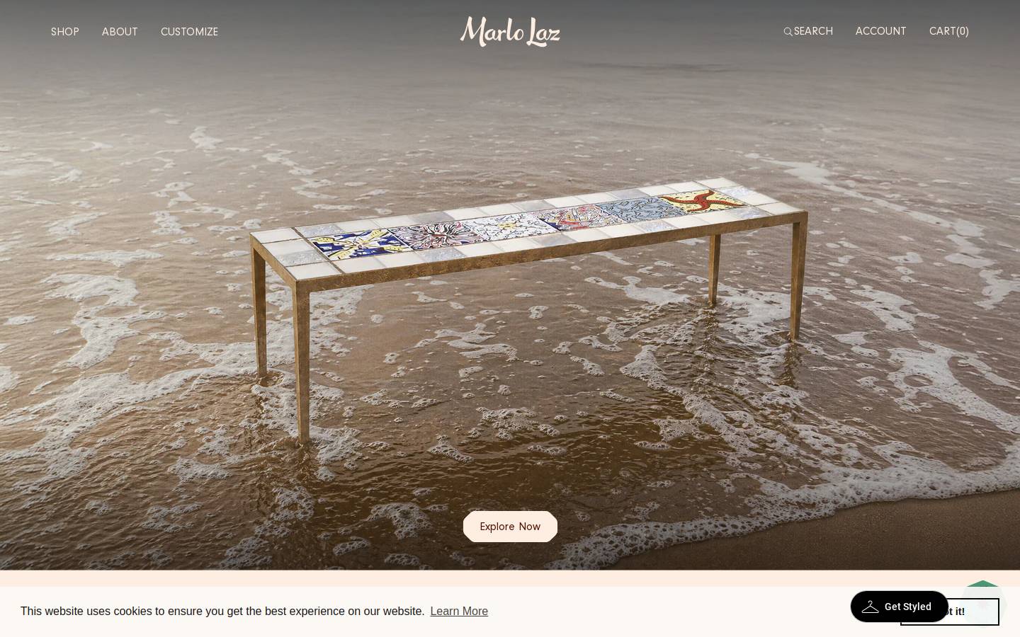 marlolaz.com homepage screenshot