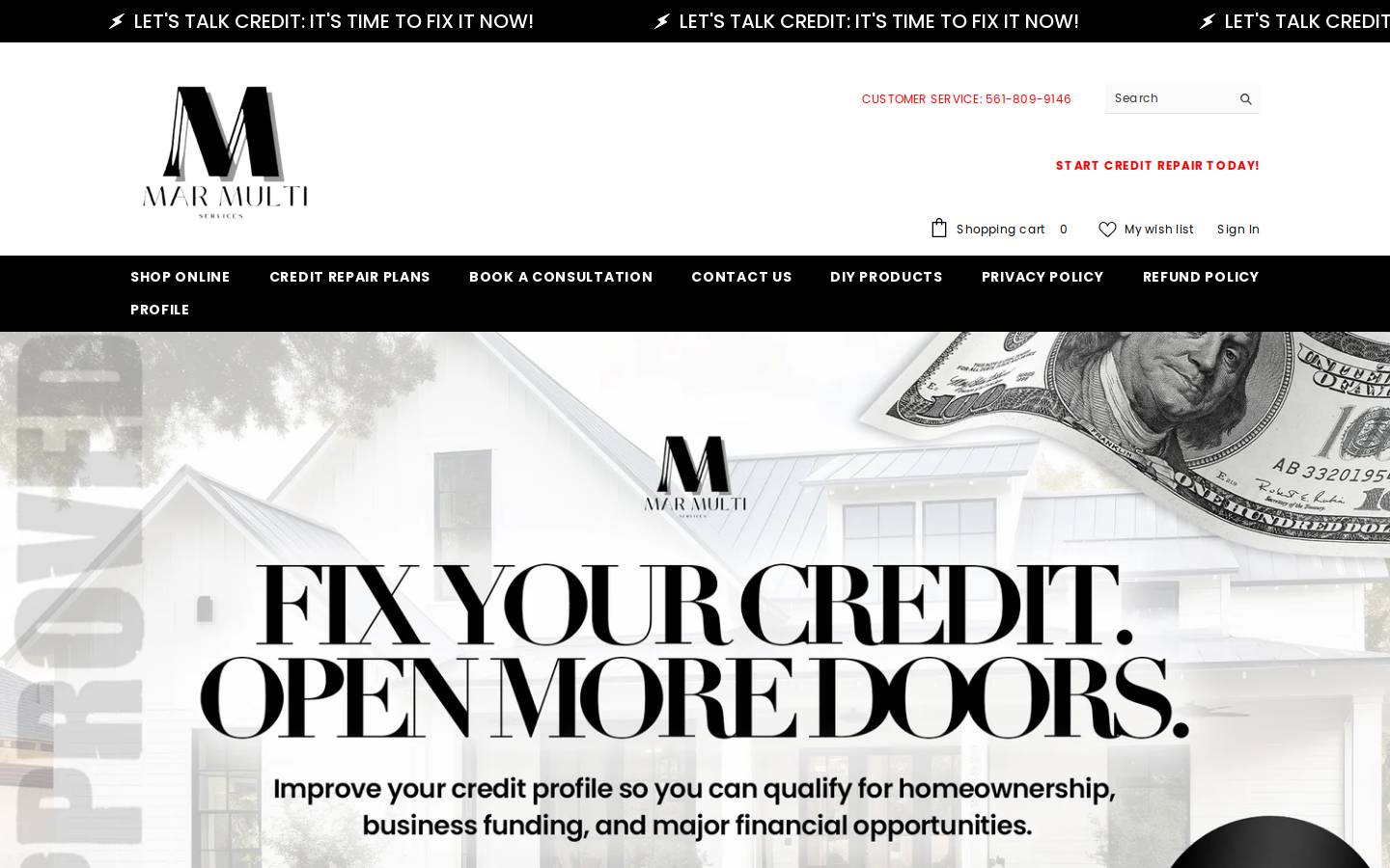 marmultiservices.net homepage screenshot