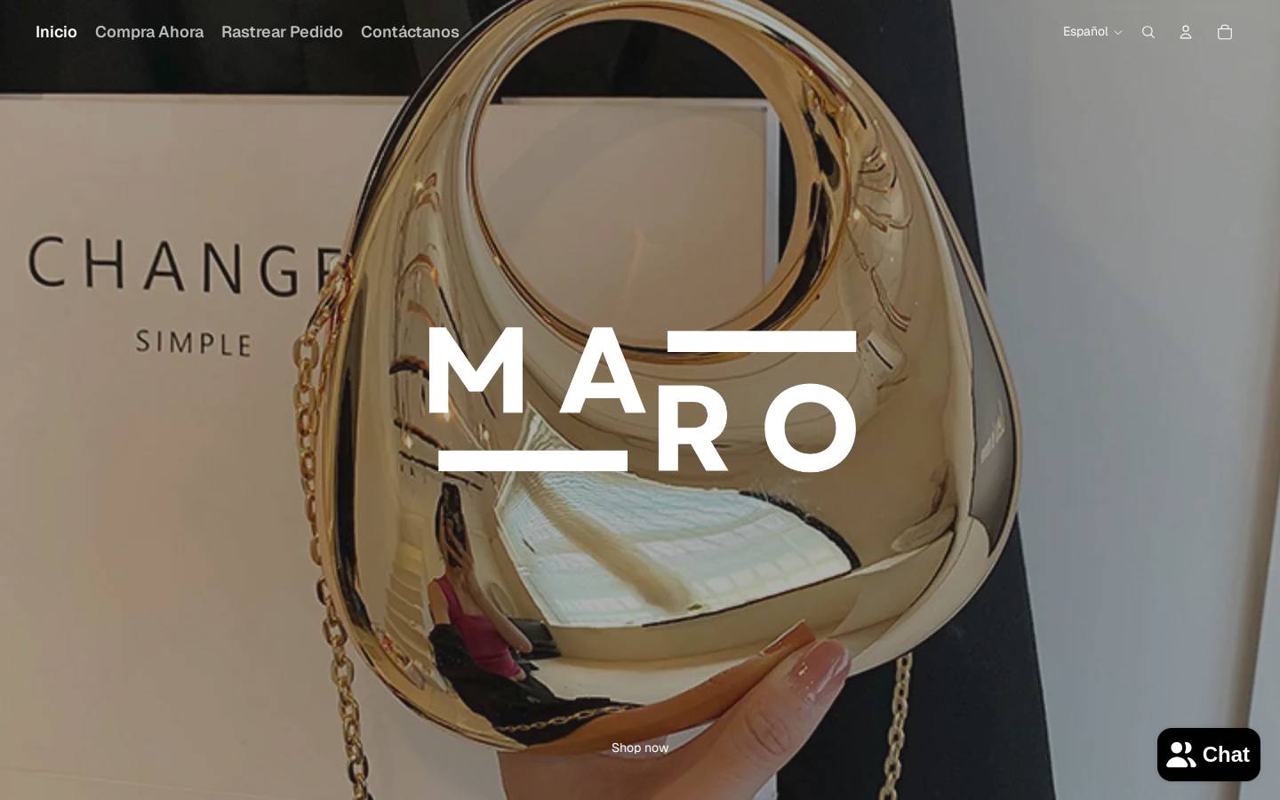 marobrand.com homepage screenshot