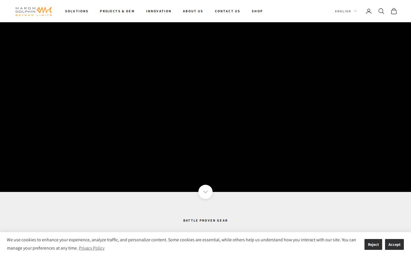 marom-dolphin.com homepage screenshot