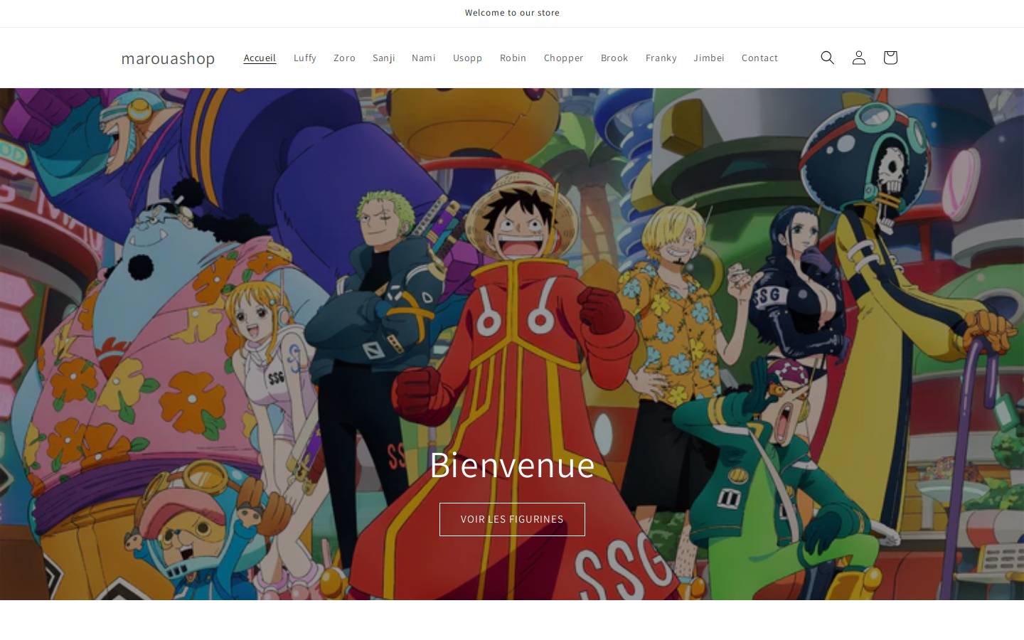 maroua-shop.com homepage screenshot
