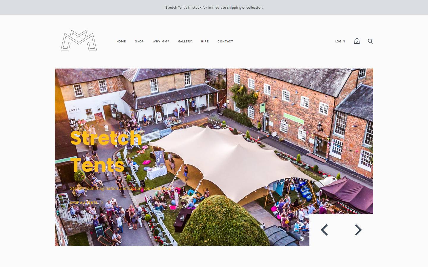 marqueemaster.com homepage screenshot