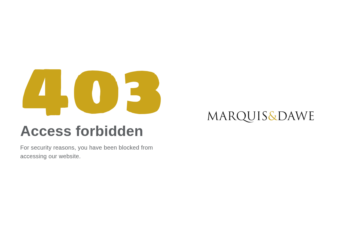 Marquisanddawe homepage screenshot