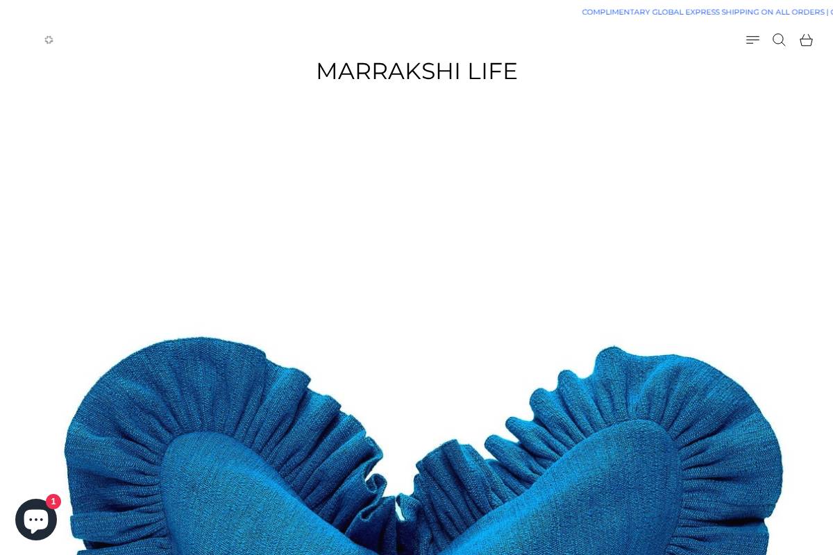 marrakshilife.com homepage screenshot