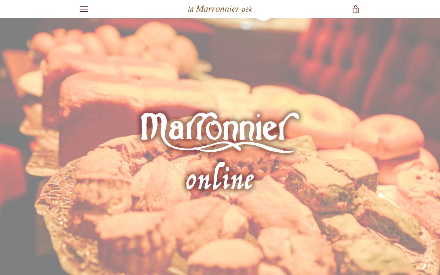 marronnier-kobe.com homepage screenshot