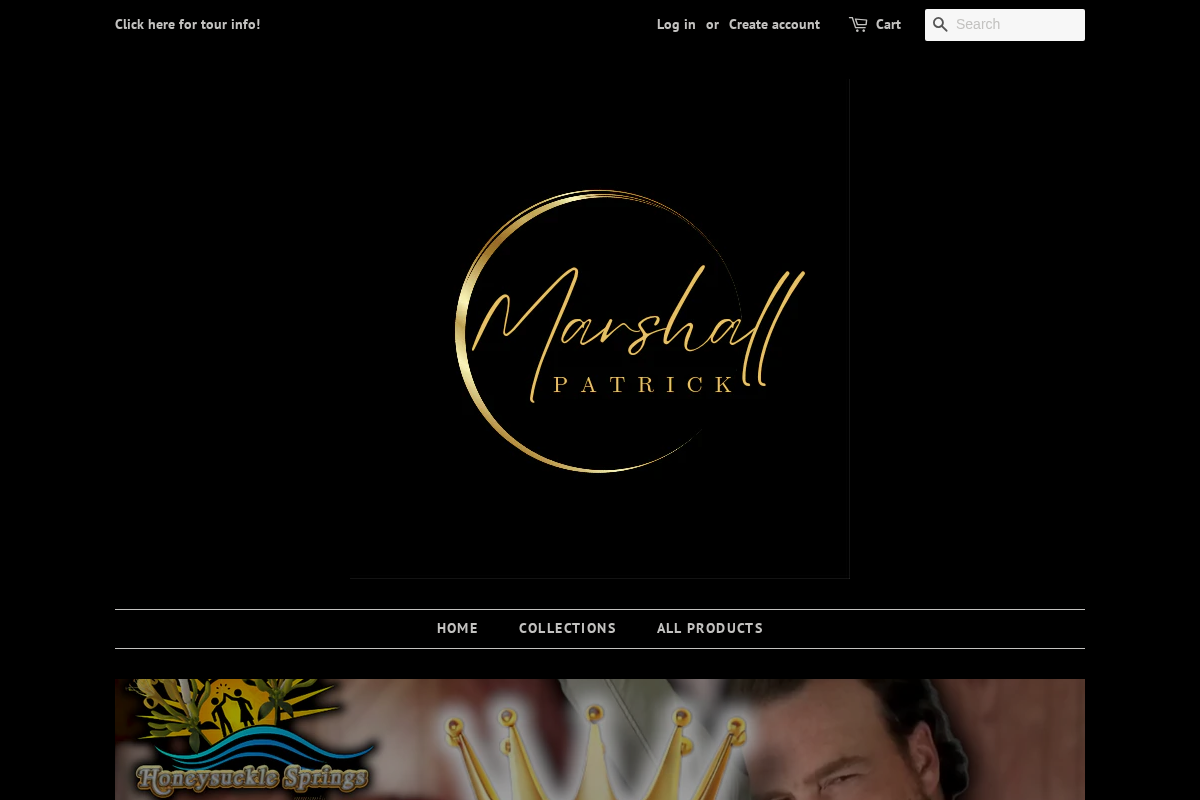 marshallpatrick.com homepage screenshot