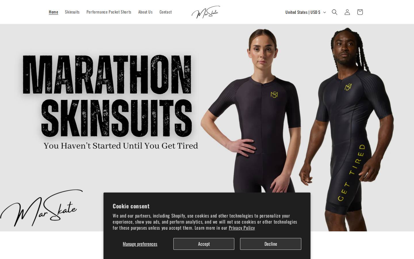 marskate.com homepage screenshot