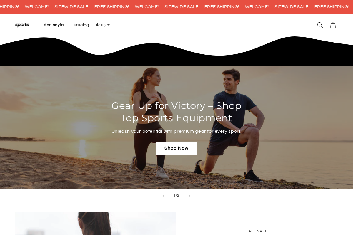 Marsportfitnes homepage screenshot