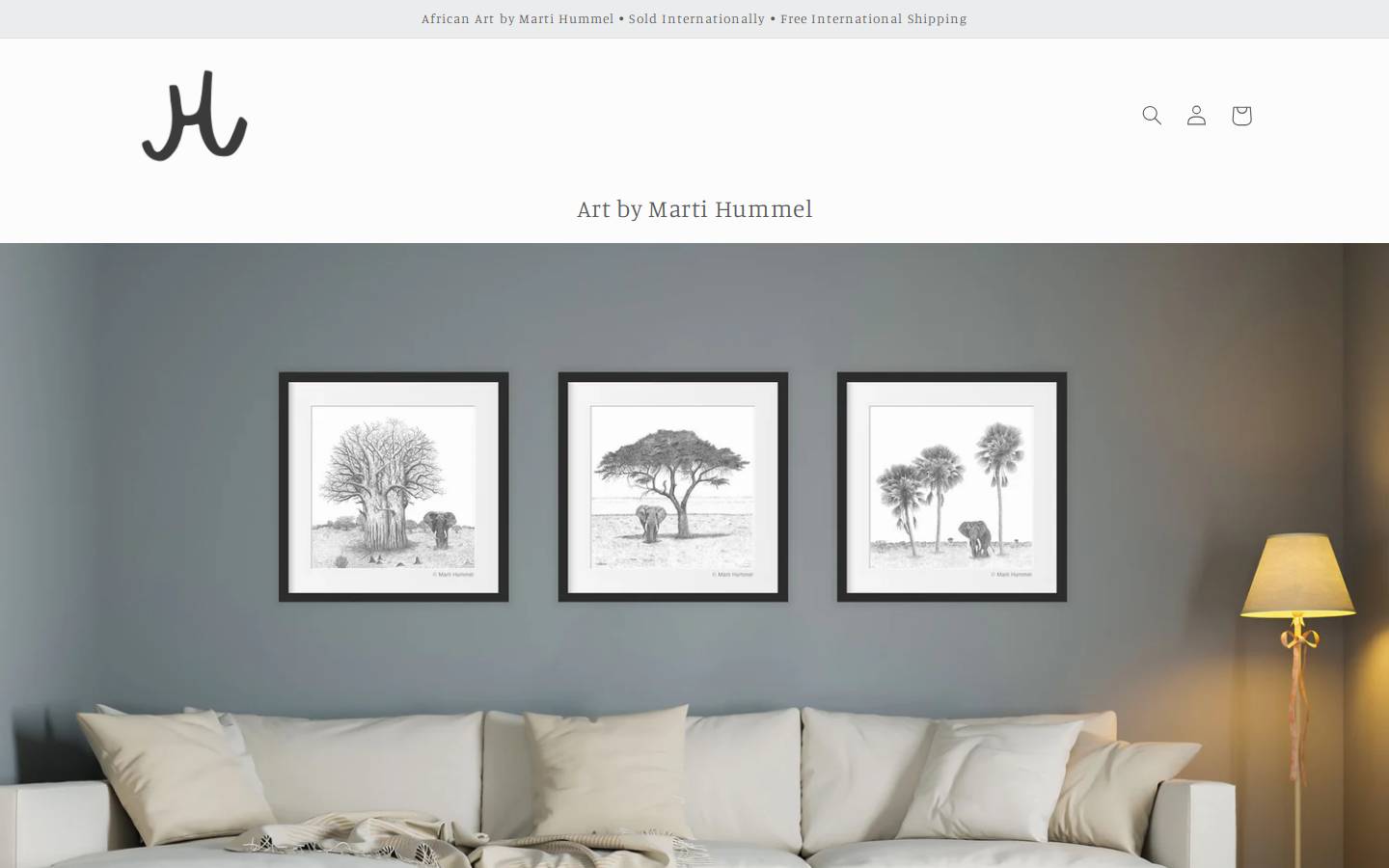 martihummel.com homepage screenshot