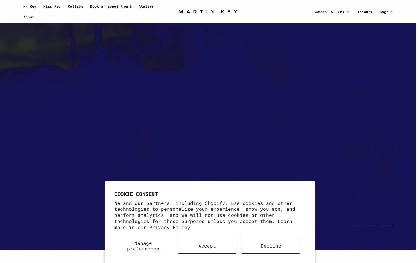 martinkey.com homepage screenshot
