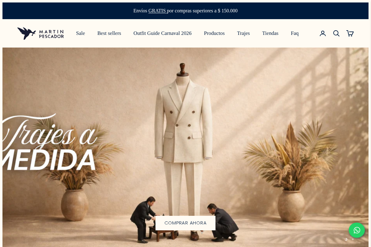 martinpescador.co homepage screenshot