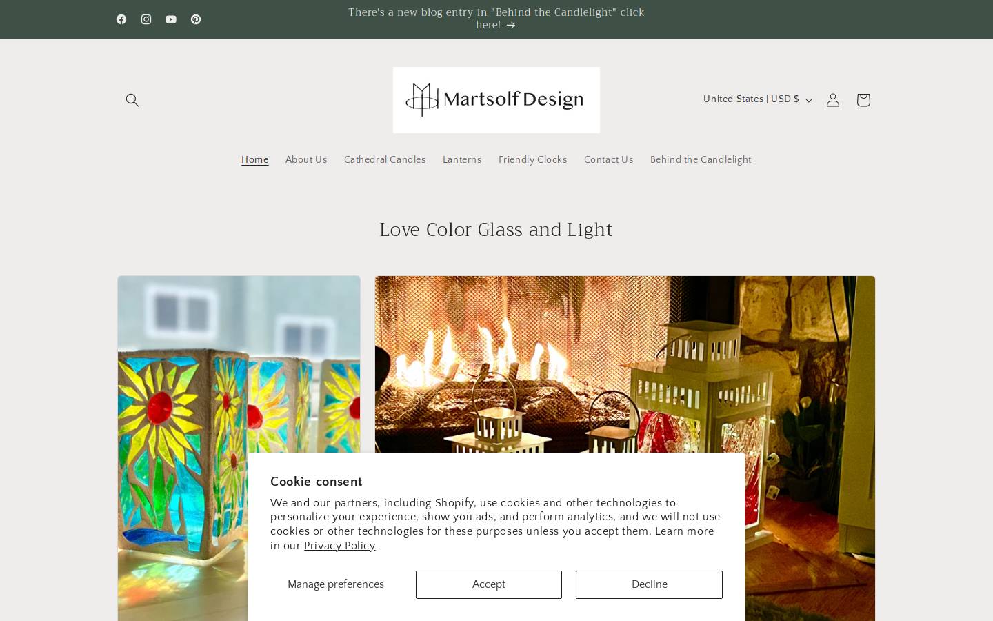 martsolfdesign.com homepage screenshot