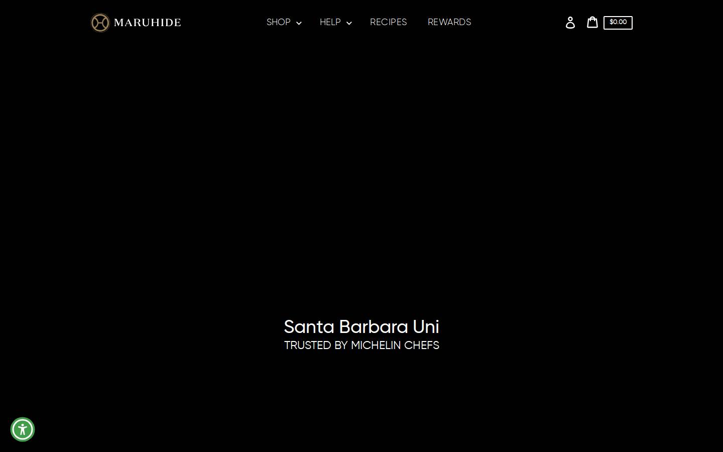 maruhideusa.com homepage screenshot