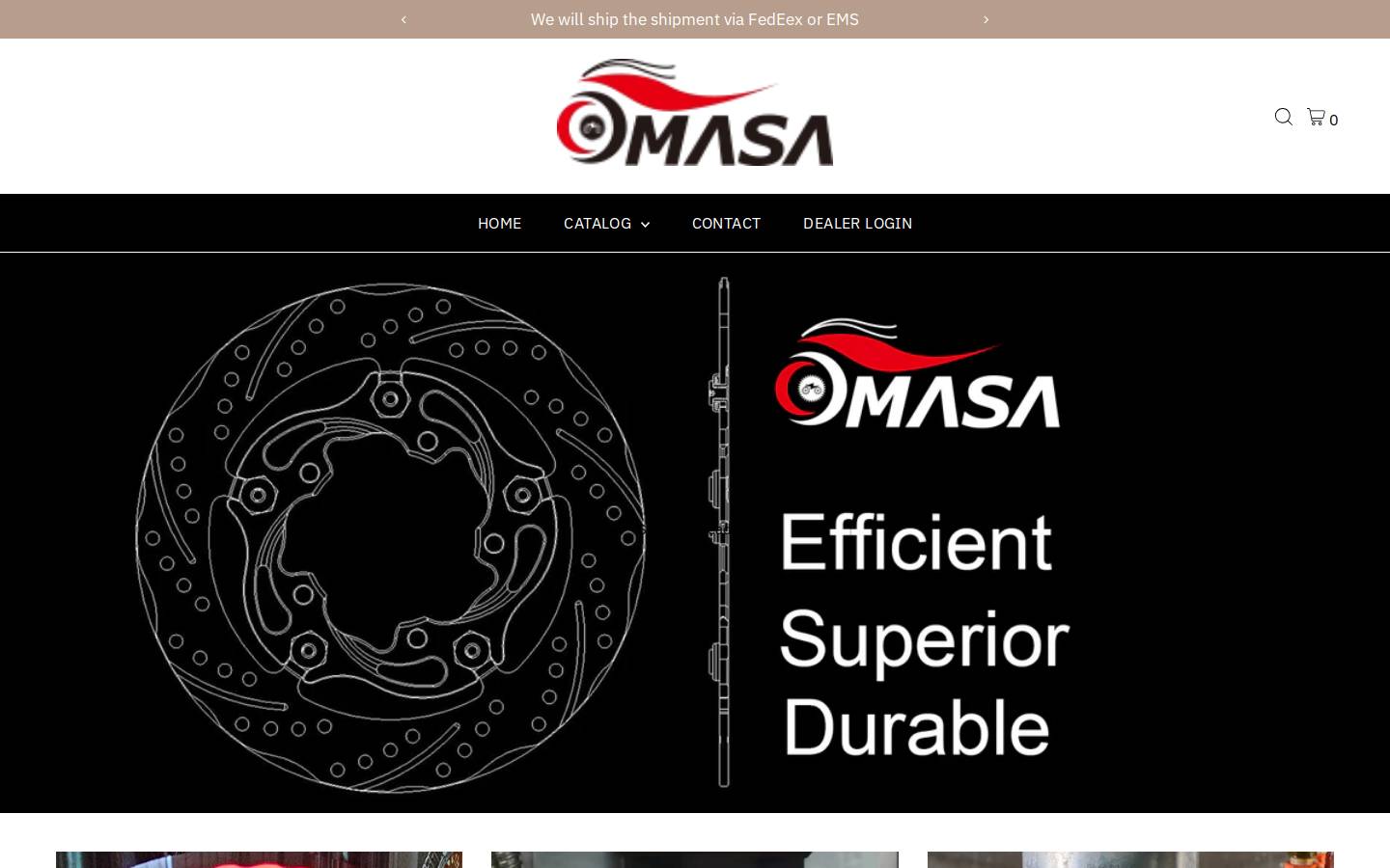 masabrake.com homepage screenshot