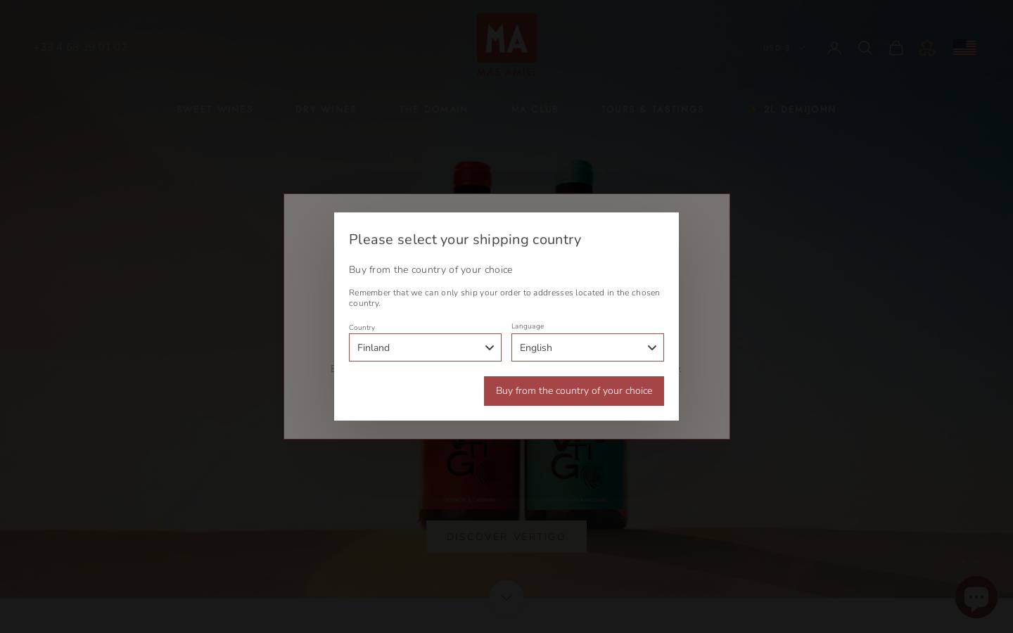 Masamiel homepage screenshot