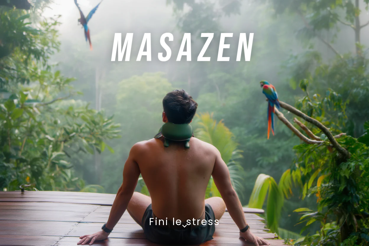 Masazen.fr homepage screenshot