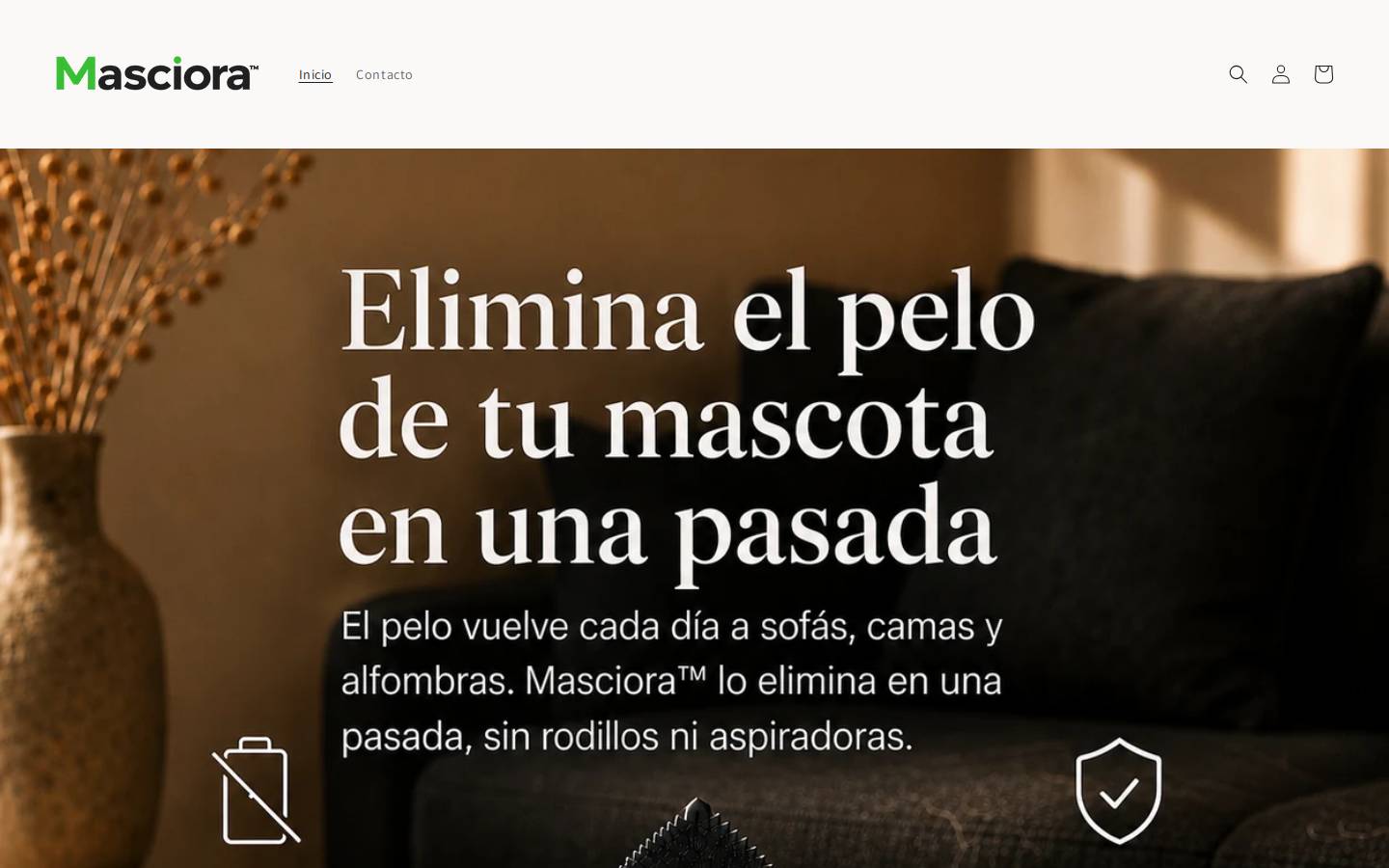 masciora.com homepage screenshot