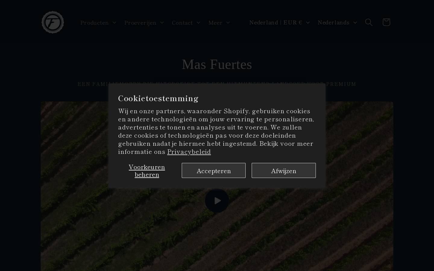 masfuertes.com homepage screenshot